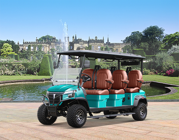VIP Shuttle Carts-LEVSC6-Lifted Chassis