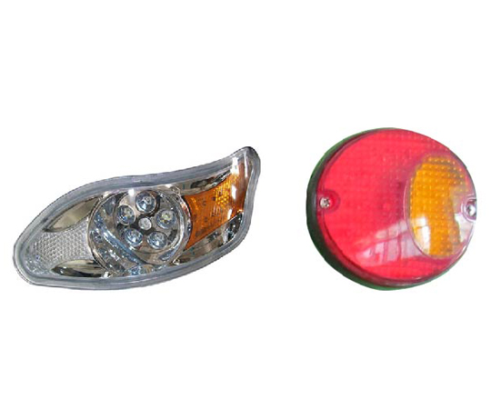 LED headlights and taillights