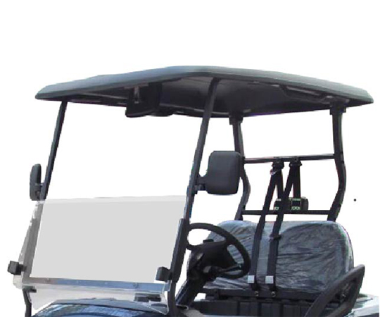 Front windshield (fold-down) Organic glass (PMMA)