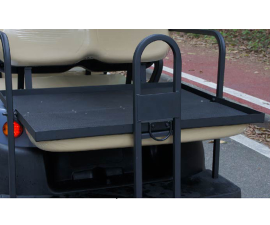 Fold-down rear seats