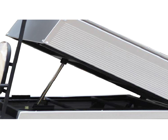 Electric lifting cylinder of cargo platform