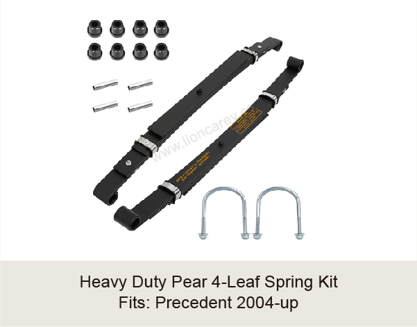 Heavy Duty Pear 4-Leaf Spring Kit