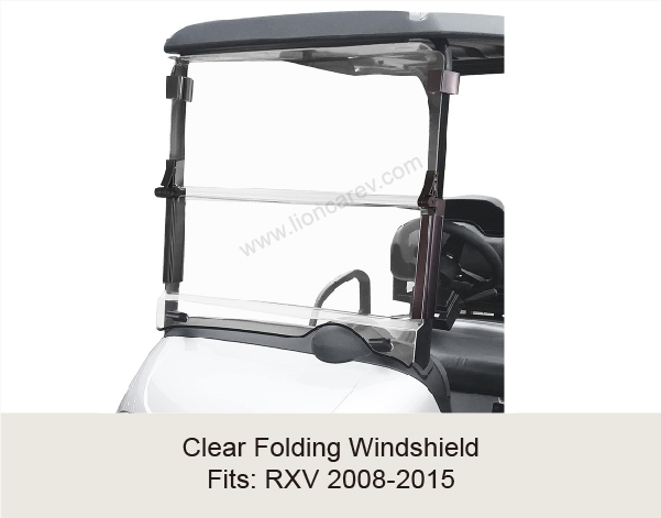 Clear Folding Windshield