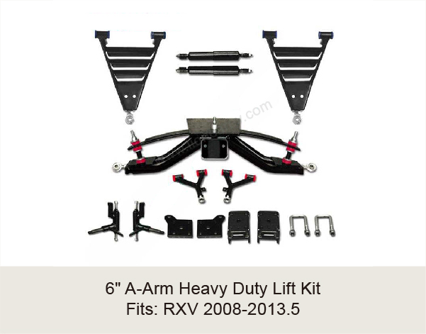 6" A-Arm Heavy Duty Lift Kit