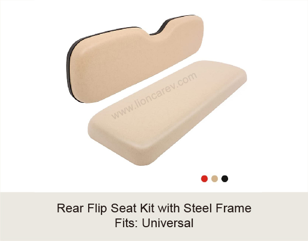 Rear Flip Seat Kit with Steel Frame