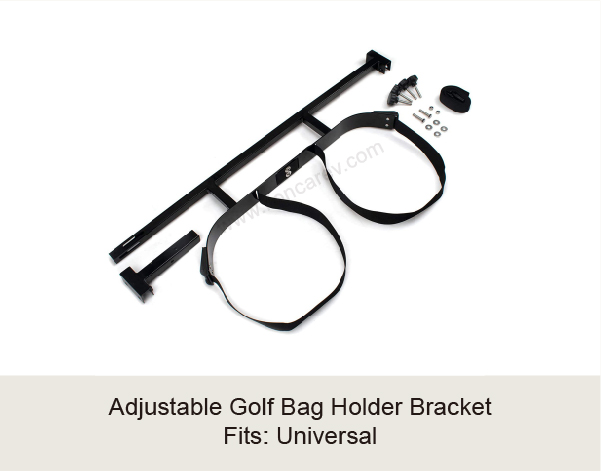 Adjustable Golf Bag Holder Bracket
