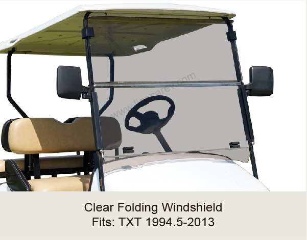 Clear Folding Windshield