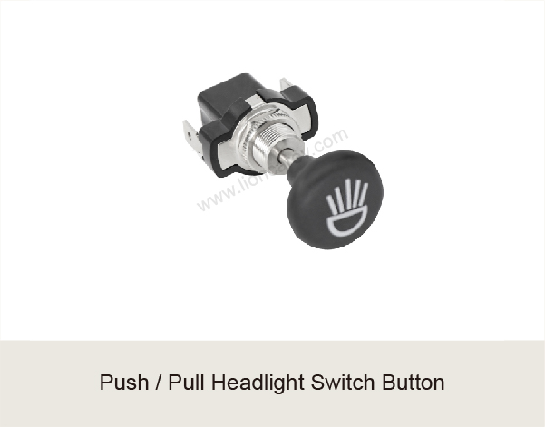 Push / Pull Headlight Switch Button
