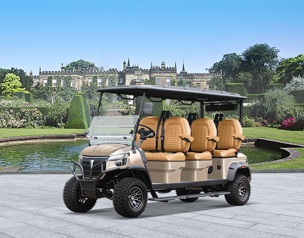 VIP Shuttle Carts-LEVSC6-Lifted Chassis