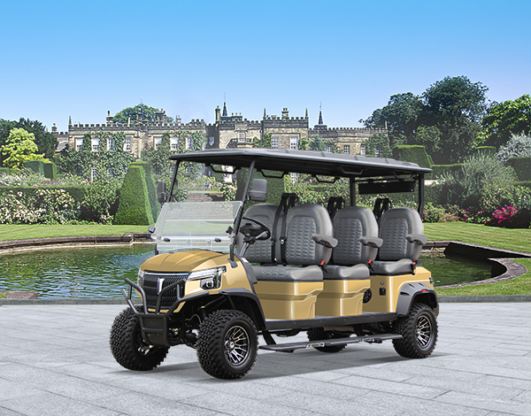 VIP Shuttle Carts-LEVSC6-Lifted Chassis